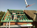 Daktimmer met spanten